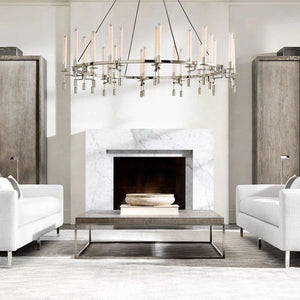 Fontanelle Round Chandelier 46"