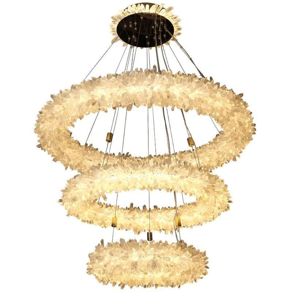 Besy Rock Crystal Modern Chandelier