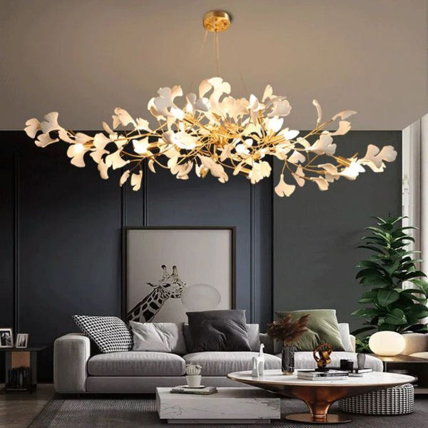 Ginkgo Branch Chandelier