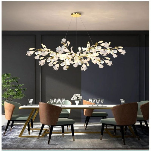 Ginkgo Branch Chandelier