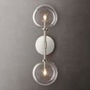 Glass Globe Linear Bedroom Sconce