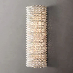 Halo Crystal Bedroom Wall Sconce