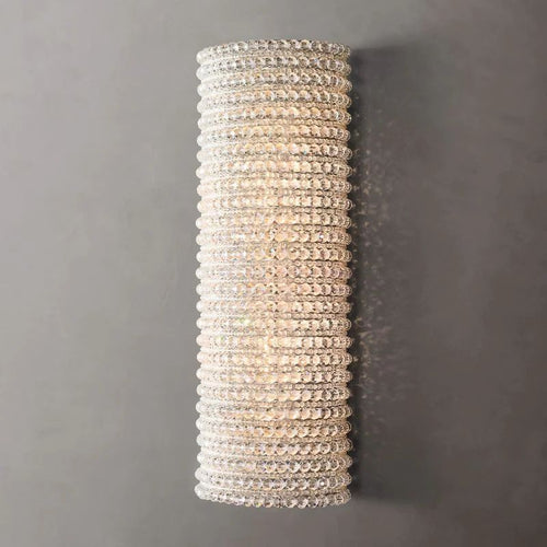 Halo Crystal Bedroom Wall Sconce