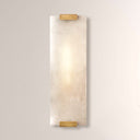 Hand-Carved Alabaster Grand Sconce