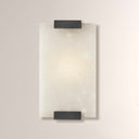 Hand-Carved Alabaster Sconce