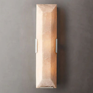Harlow Alabaster Linear Bedroom Sconce