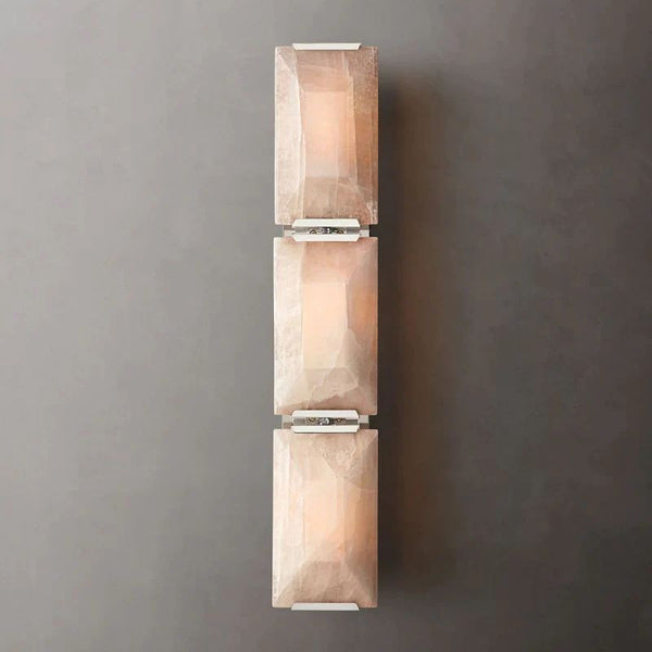 Harlou Alabaster Triple Bedroom Sconce