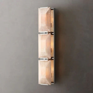 Harlou Alabaster Triple Bedroom Sconce