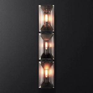 Harlou Crystal Triple Wall Sconce