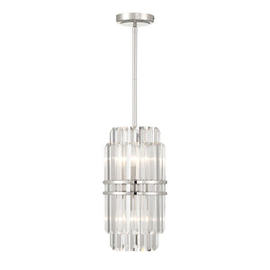 Hayes Round Crystal 4 Light Chandelier