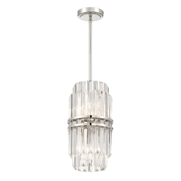 Hayes Round Crystal 4 Light Chandelier