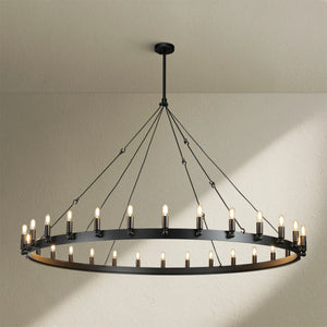 Camine Vintage Round Chandelier