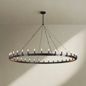 Camine Vintage Round Chandelier