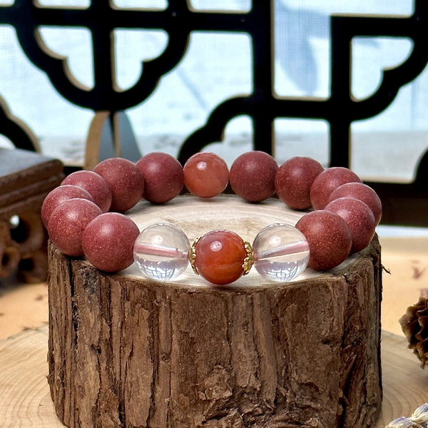 Love & Clarity Bracelet Rose Aromatherapy Healing Energy Bracelet