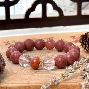 Love & Clarity Bracelet Rose Aromatherapy Healing Energy Bracelet