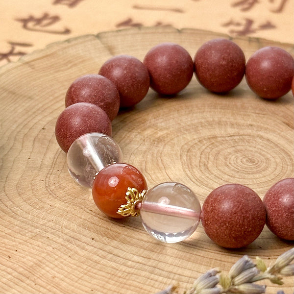 Love & Clarity Bracelet Rose Aromatherapy Healing Energy Bracelet