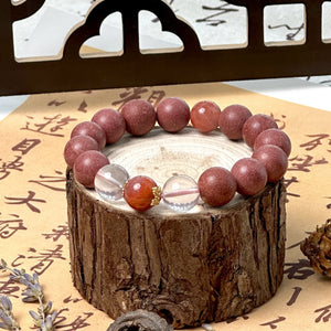 Love & Clarity Bracelet Rose Aromatherapy Healing Energy Bracelet