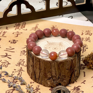 Love & Clarity Bracelet Rose Aromatherapy Healing Energy Bracelet