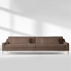 Italia Slope Arm Sofa - Metal Base