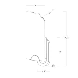 Jonah Alabaster Sconce