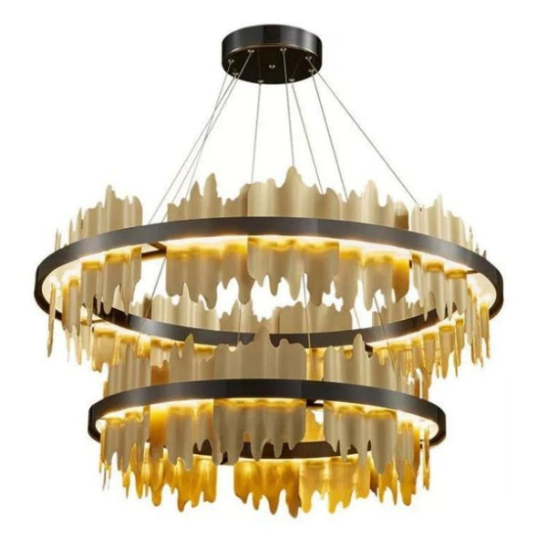 Kakira 2-Tier Modern Round Chandelier