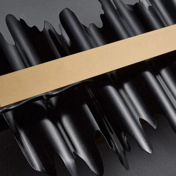 Kakira Modern Sculpture Linear Dining Room Chandelier