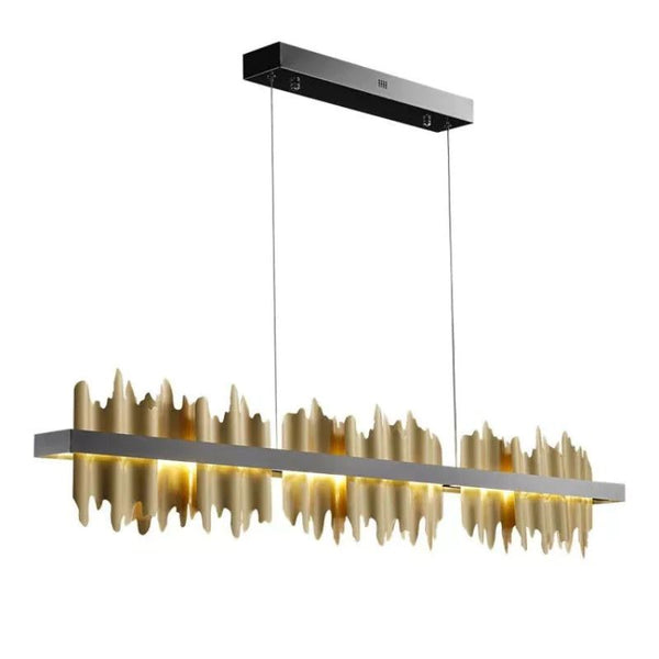 Kakira Modern Sculpture Linear Dining Room Chandelier