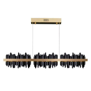 Kakira Modern Sculpture Linear Dining Room Chandelier