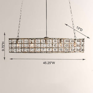 La Cage 5-Light Oval Chandelier