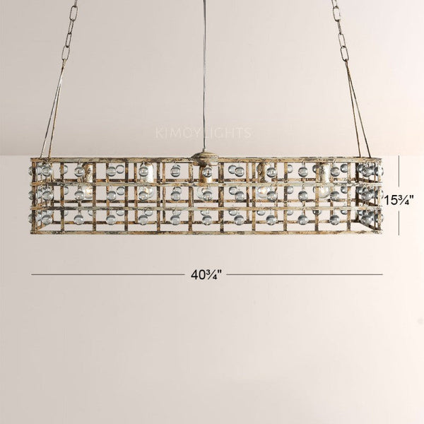La Cage Rectangular Chandelier