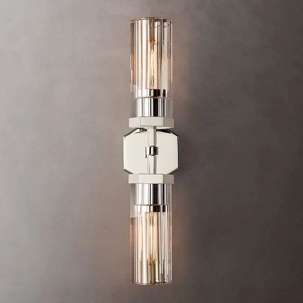 Lambet Hexagonal Linear Short Wall Sconce