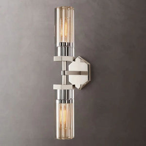 Lambet Hexagonal Linear Short Wall Sconce