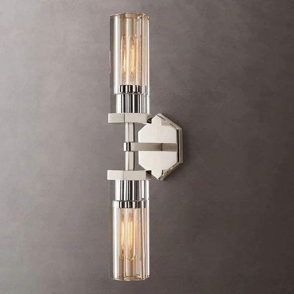 Lambet Hexagonal Linear Short Wall Sconce