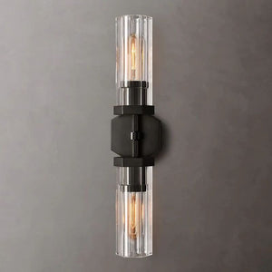 Lambet Hexagonal Linear Short Wall Sconce