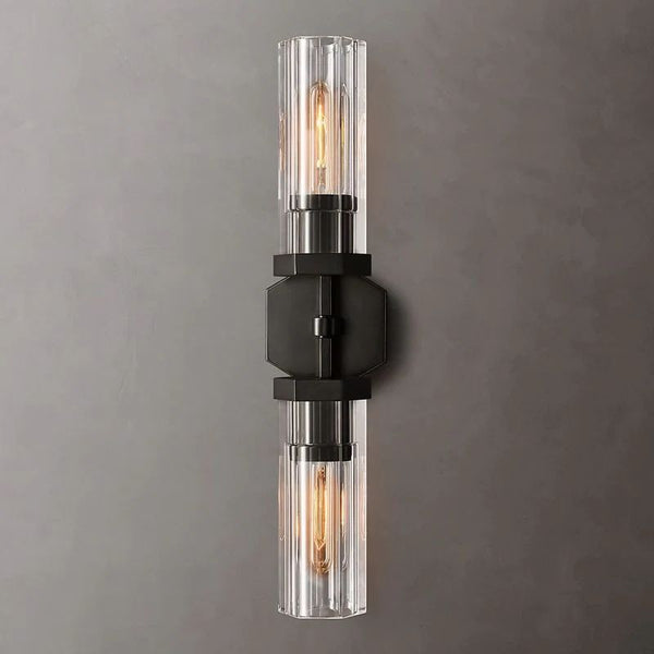 Lambet Hexagonal Linear Short Wall Sconce