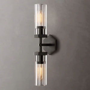 Lambet Hexagonal Linear Short Wall Sconce