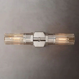 Lambet Hexagonal Linear Short Wall Sconce