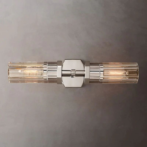 Lambet Hexagonal Linear Short Wall Sconce