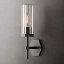 Lambet Hexagonal Short Bathroom Wall Sconce