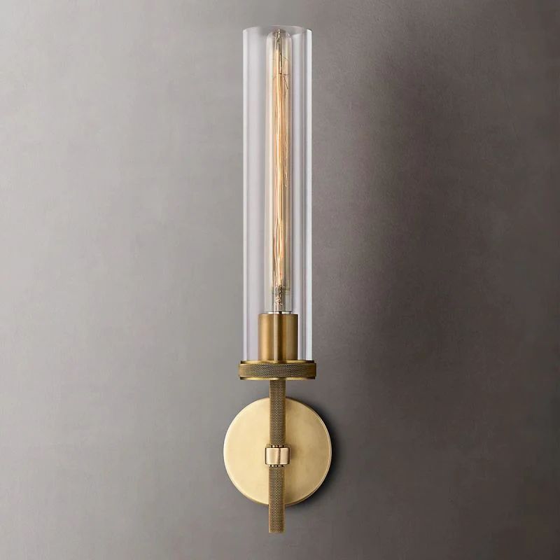 Lambet Round Grand Bathroom Wall Sconce
