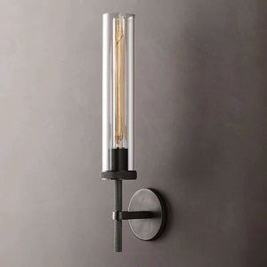 Lambet Round Grand Bathroom Wall Sconce