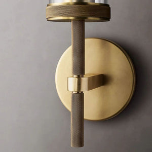 Lambet Round Grand Bathroom Wall Sconce