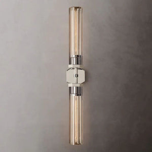 Lambet Hexagonal Linear Grand Bedroom Wall Sconce