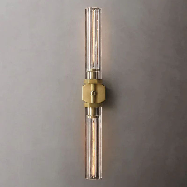 Lambet Hexagonal Linear Grand Bedroom Wall Sconce