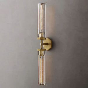 Lambet Hexagonal Linear Grand Bedroom Wall Sconce