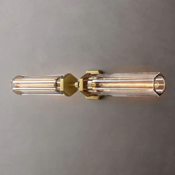 Lambet Hexagonal Linear Grand Bedroom Wall Sconce