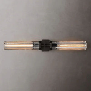 Lambet Hexagonal Linear Grand Bedroom Wall Sconce