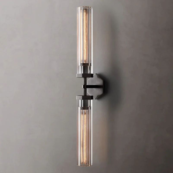 Lambet Hexagonal Linear Grand Bedroom Wall Sconce
