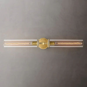 Lambet Round Linear Grand Bedroom Wall Sconce
