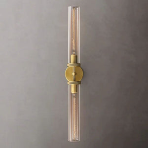 Lambet Round Linear Grand Bedroom Wall Sconce